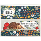 Dare 2B Artzy Prickly but Sweet Clear Stamp Set 25440 mushroom