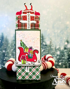 Dare 2B Artzy Pull & Reveal Gift Card Holder Die Set d285 sant's a little late 
