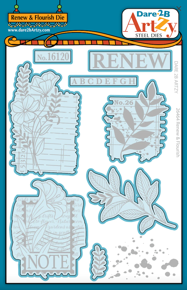 Dare 2B Artzy Renew & Flourish Die Set d306 main