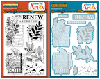 Dare 2B Artzy Renew & Flourish Stamps and Dies Bundle