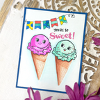 Dare 2B Artzy Scoops of Happiness Die Set d304 you're so sweet