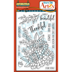 Dare 2B Artzy Simple is Beautiful Clear Stamp Set 25438