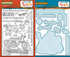 Dare 2B Artzy Simply Tea-rrific Stamps and Dies Bundle