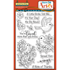 Dare 2B Artzy Spread Your Wings Clear Stamp Set 26453
