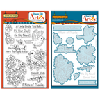 Dare 2B Artzy Spread Your Wings Stamps and Dies Bundle