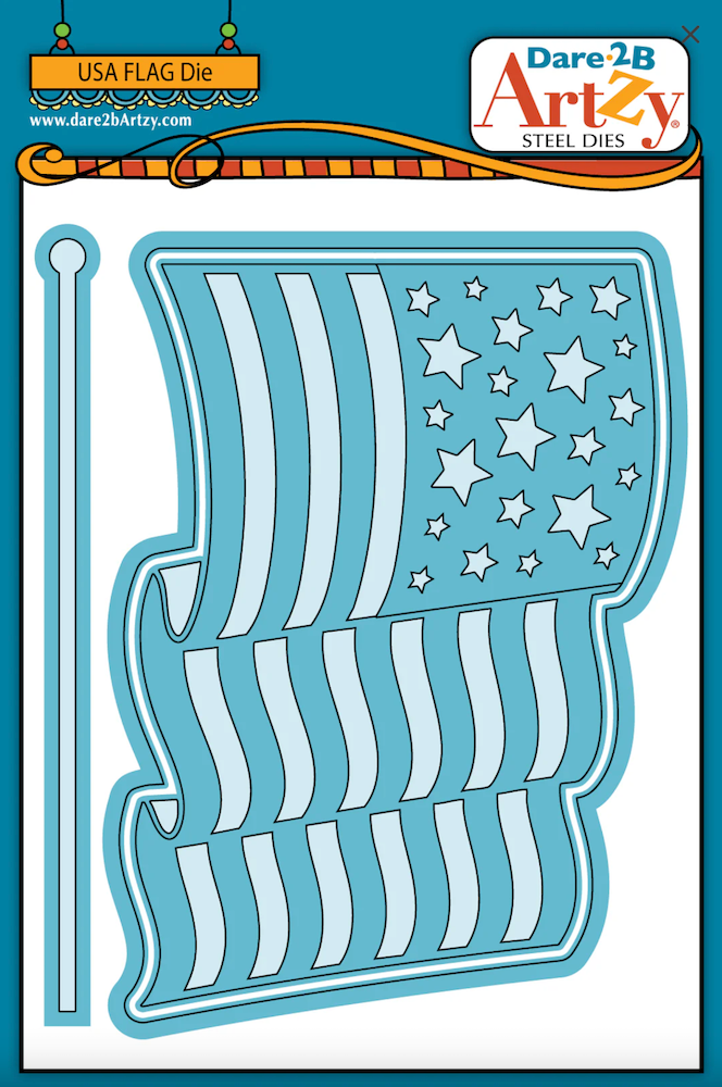 Dare 2B Artzy USA Flag Die Set d312