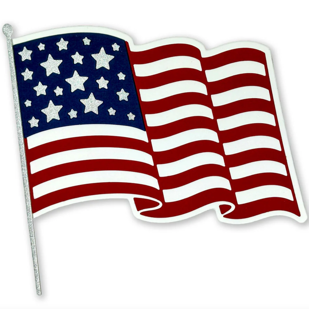 Dare 2B Artzy USA Flag Die Set d312 american flag