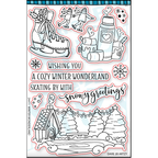 Dare 2B Artzy Winter Wonderland Stamp and Die Bundle