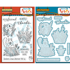Dare 2B Artzy Woodland Friends Stamp and Die Bundle