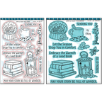 Dare 2B Cozy Holidays Stamp and Die Bundle