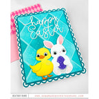 Simon Says Stamp Darling Duckling Wafer Dies s1023 Rain or Shine Easter Card | color-code:ALT04
