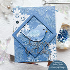 Simon Says Stamp Embossing Folder and Cutting Die Dazzle Snowflakes sfd570 DieCember Birthday Card | color-code:ALT10