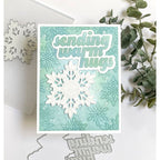 Simon Says Stamp Embossing Folder and Cutting Die Dazzle Snowflakes sfd570 DieCember Winter Card | color-code:ALT04