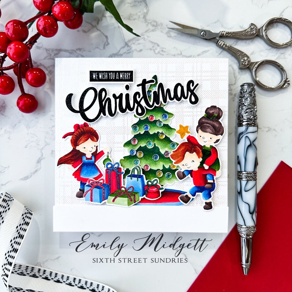 Simon Says Clear Stamps Deck The Halls sss202757c Season Of Wonder Christmas Card | color-code:ALT01