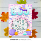 Pretty Pink Posh Banner Greetings 4 Dies