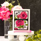 Simon Says Clear Stamps Delicate Blossoms 2230ssc Happy Camper You Make Me Smile Card | color-code:ALT04