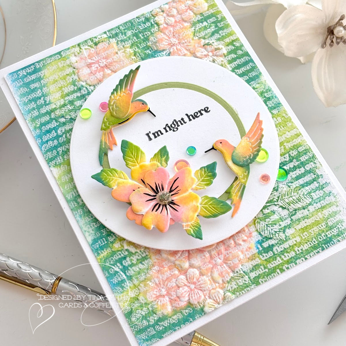 Simon Says Stamp Cheering for You Collection I Want It All Stand-Alone Wafer Dies set830sa