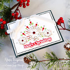 Simon Says Stamp Snowflake Sensation Wafer Dies s964 DieCember Christmas Card | color-code:ALT02