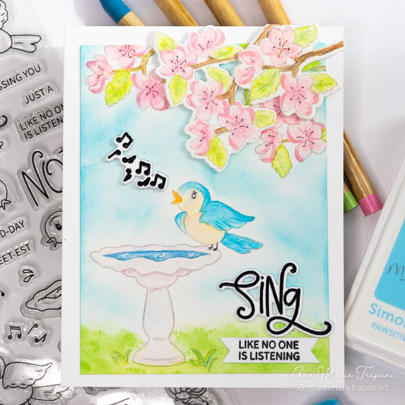 Simon Says Stamp Tweet Friend Wafer Dies 1271sdc Springtime Card | color-code:ALT11