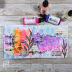 Dina Wakley Ranger Set 2 Typed MEdia Ledgers mda79040 Be Bold Journal | color-code:ALT02