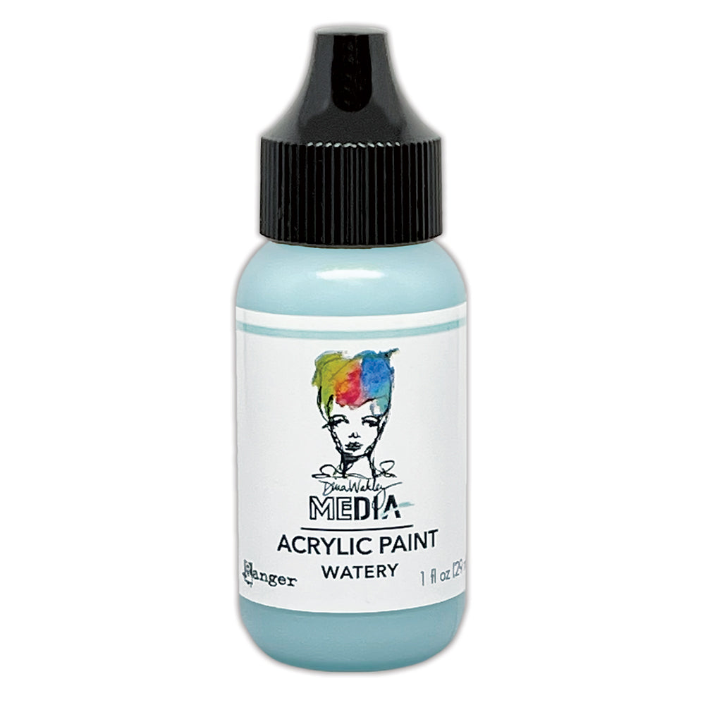 Dina Wakley Ranger 1oz Media Acrylic Paint Bundle MDQ88264 Watery