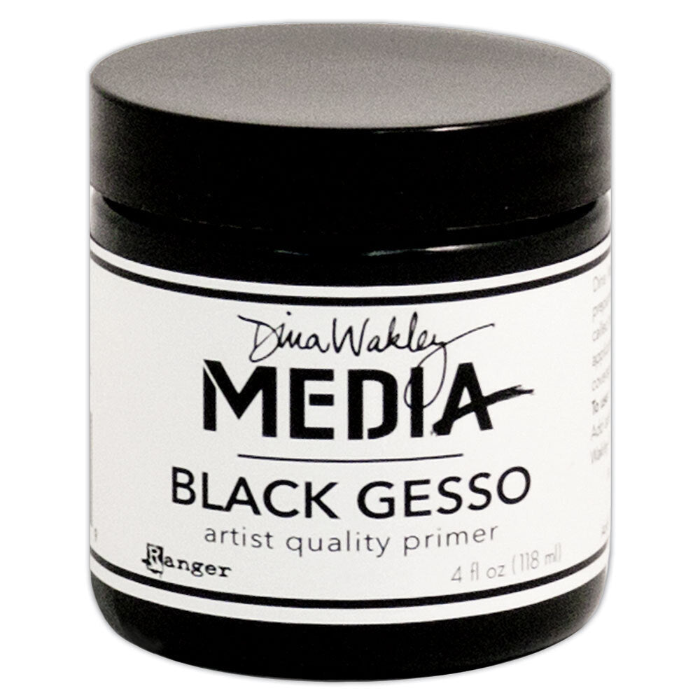 Dina Wakley Ranger Black Gesso Media MDM41719