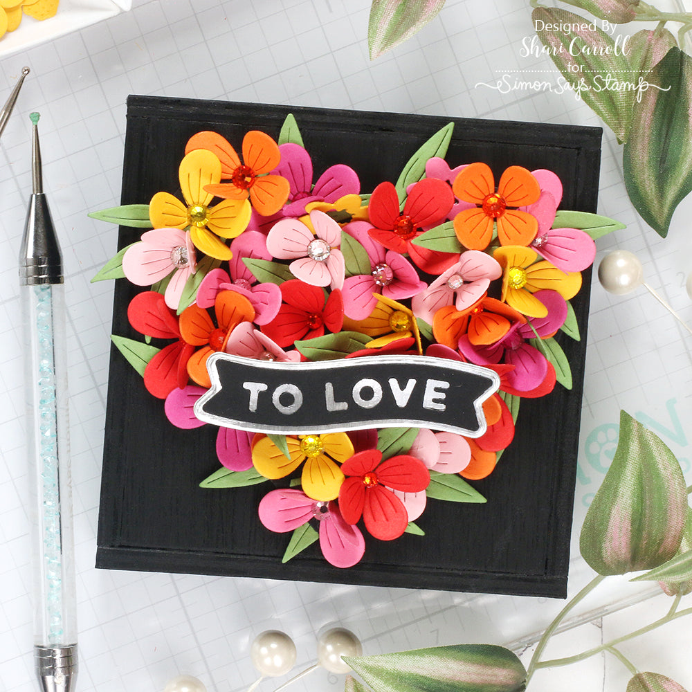 Dina Wakley Ranger Black Gesso Media MDM41719 Floral Heart Project | color-code:ALT07