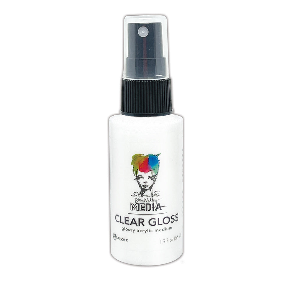 Dina Wakley Ranger Clear Media Gloss Spray mdo88097