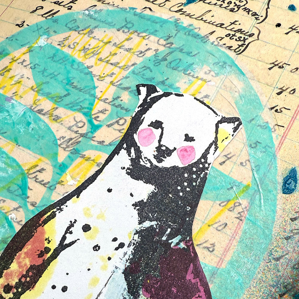 Dina Wakley Ranger Media Gloss Dropper Bundle Of 6 Bear Journal