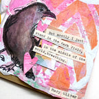 Dina Wakley Ranger Media Gloss Dropper Bundle Of 6 Bird Journal Mary Oliver