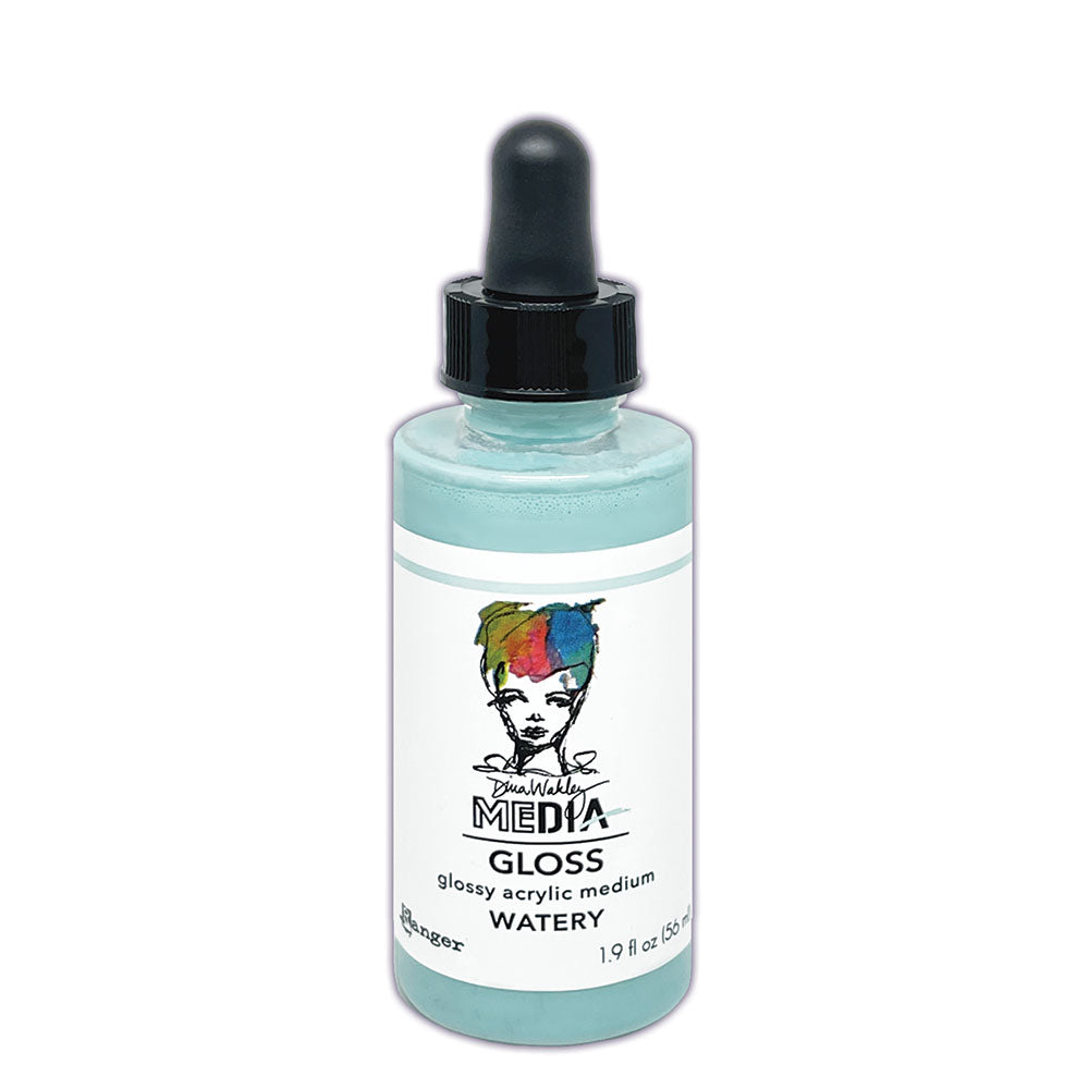 Dina Wakley Ranger Media Gloss Dropper Bundle Of 6 MDO89346