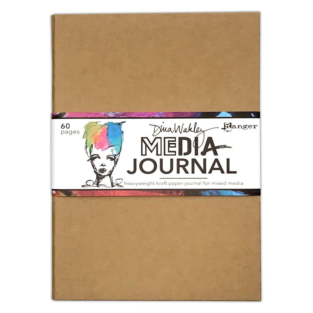 Dina Wakley Ranger Media Large Kraft Journal mdj80374