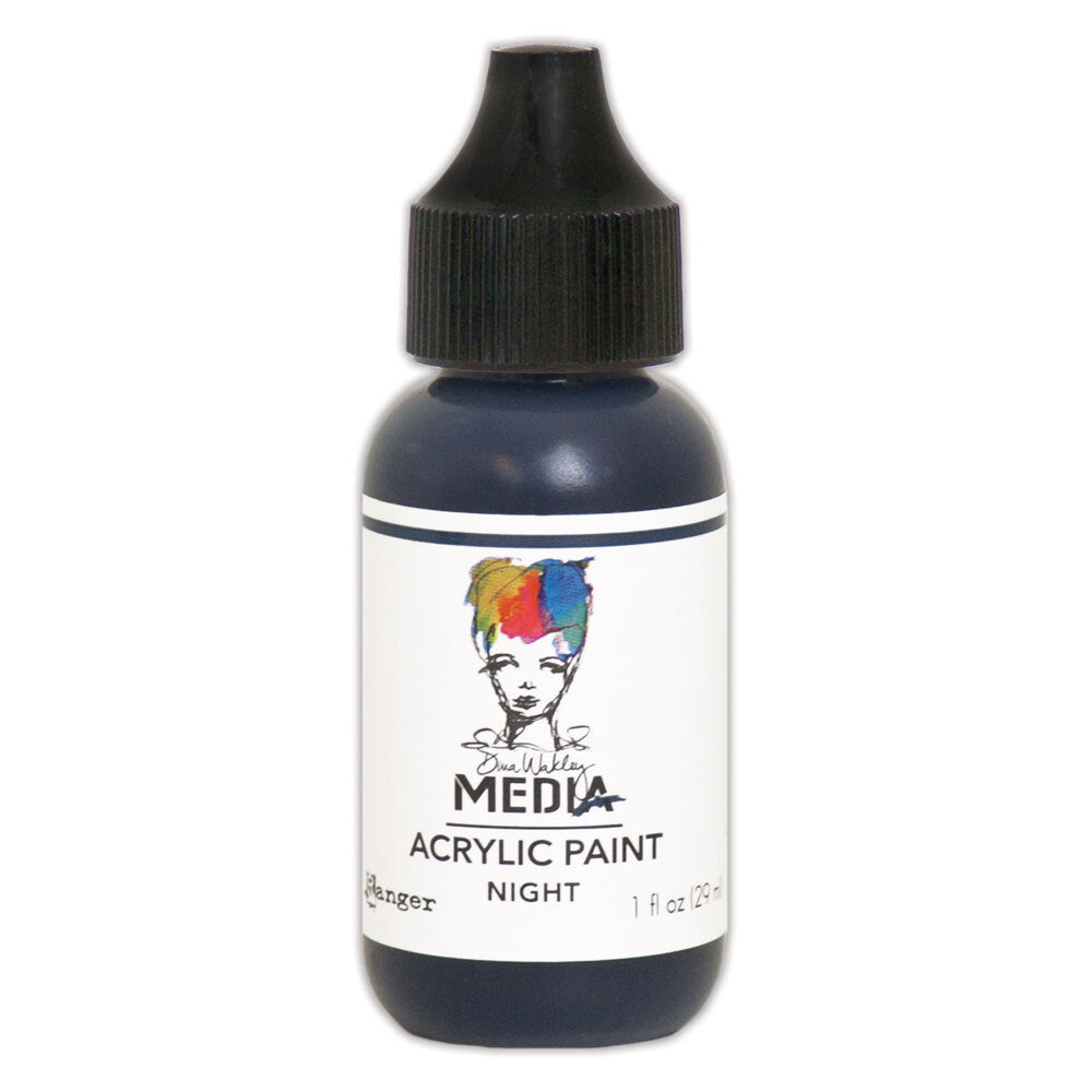 Dina Wakley Ranger Night 1oz Media Acrylic Paint MDQ54054