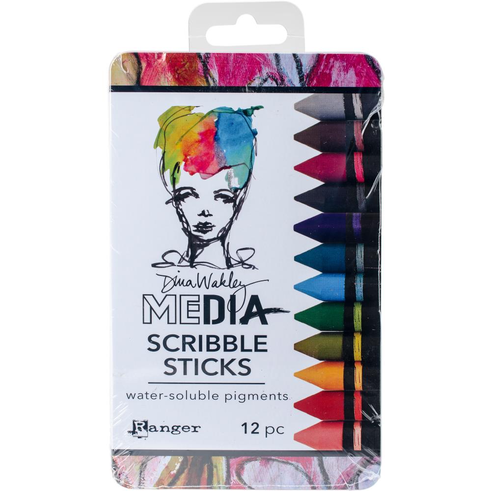 Dina Wakley Ranger Scribble Sticks 2 Media mda60161