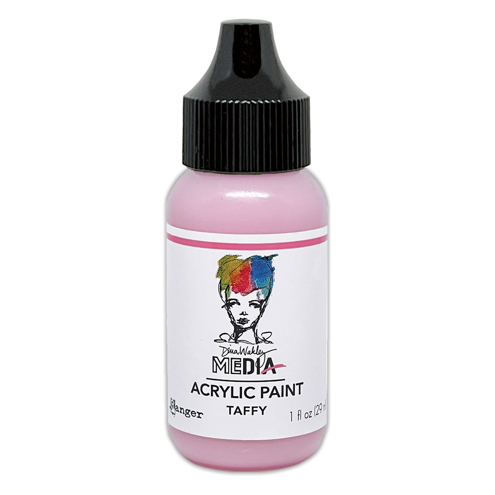 Dina Wakley Ranger Taffy 1oz Media Acrylic Paint mdq88257