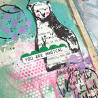 Dina Wakley Ranger Taffy Media Gloss Dropper mdo89339 You are magical bear
