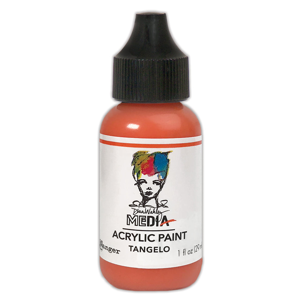Dina Wakley Ranger Tangelo 1oz Media Acrylic Paint mdq75233