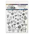 Dina Wakley Ranger The Forest Collage Paper mda85973