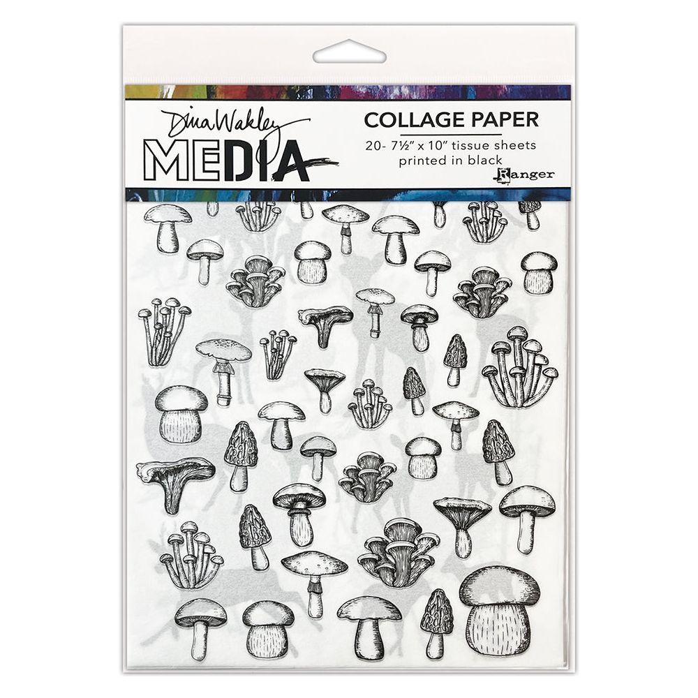 Dina Wakley Ranger The Forest Collage Paper mda85973