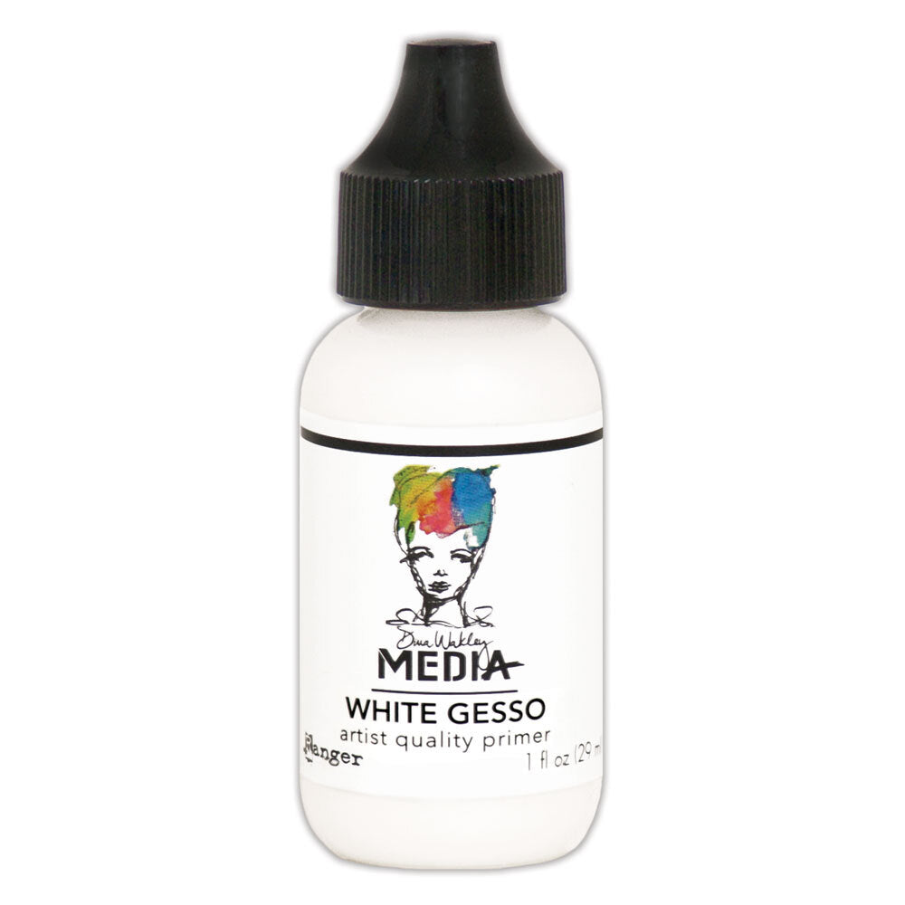 Dina Wakley Ranger White Gesso 1oz Media Medium MDQ54191