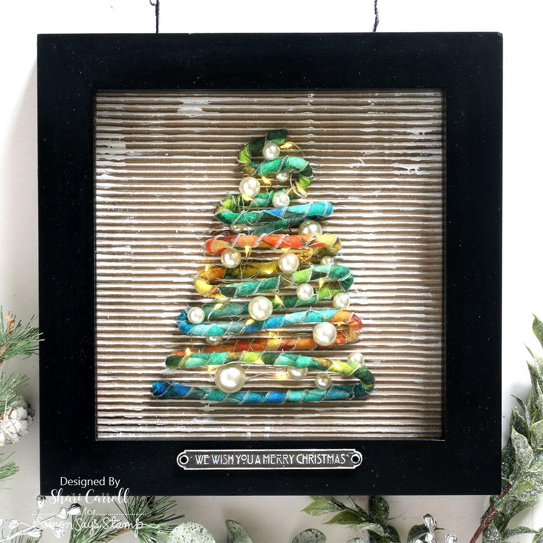 Dina Wakley Ranger White Gesso Media MDM41689 Christmas Tree Project | color-code:ALTC21