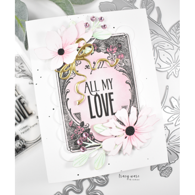 Simon Says Stamps and Dies Parisian Frame set297pf All My Love Card | color-code:ALT01