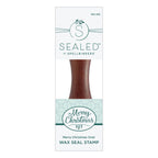ws-100 Spellbinders Merry Christmas Oval Wax Seal Stamp wax seal stamp