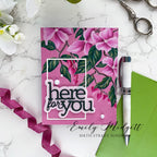 Simon Says Cling Stamp Dogwood Bleeding Heart sss102711 Out Of This World Here for You Card | color-code:ALT03