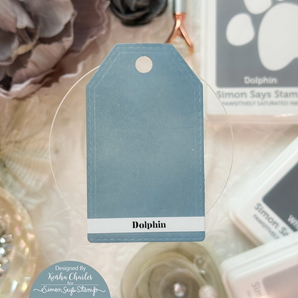 Simon Says Stamp Pawsitively Saturated Ink Pad Dolphin ssk095 Sugar and Spice