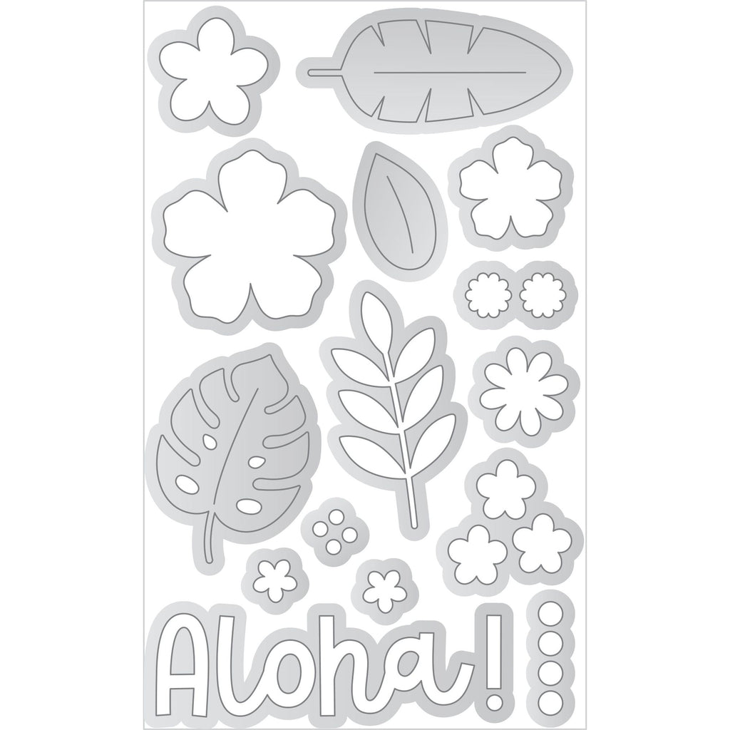 Doodlebug Aloha! Doodle Cuts Dies 8918 actual