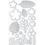 Doodlebug Aloha! Doodle Cuts Dies 8918 actual