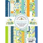 Doodlebug Balloons and Banners 6x8 Inch Paper Pad 9206