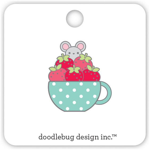 Doodlebug Berry Sweet Treat Collectible Pin 8867