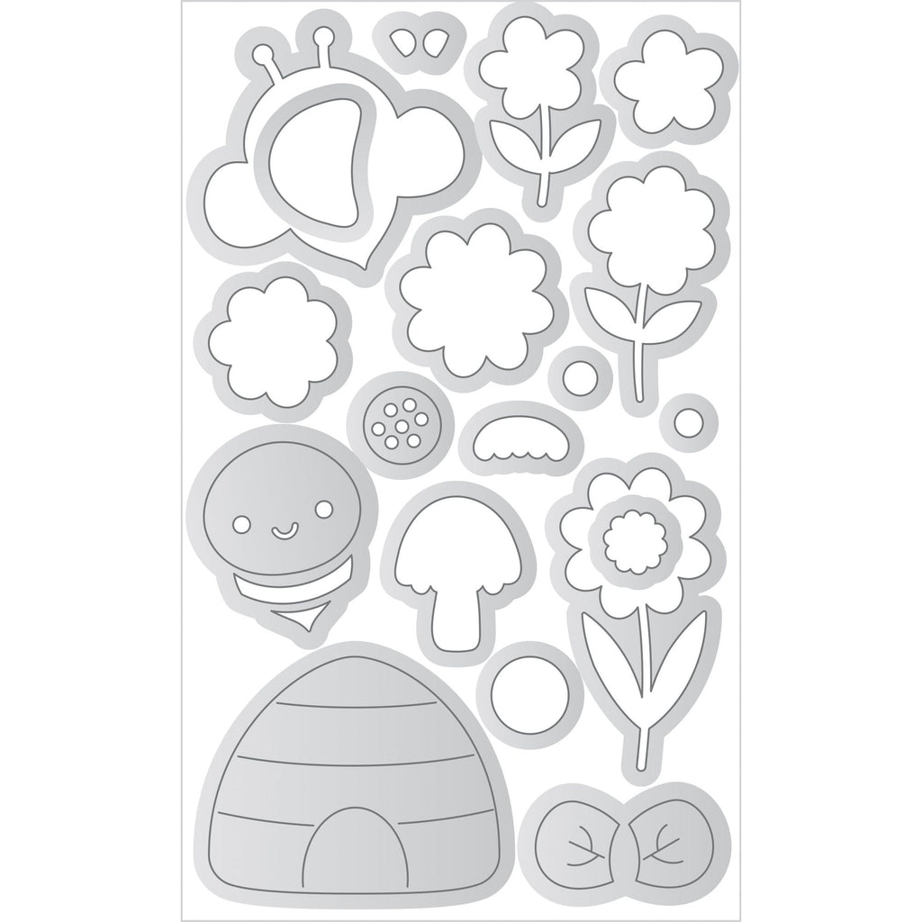 Doodlebug Busy Bee Doodle Cuts Dies 8841 actual